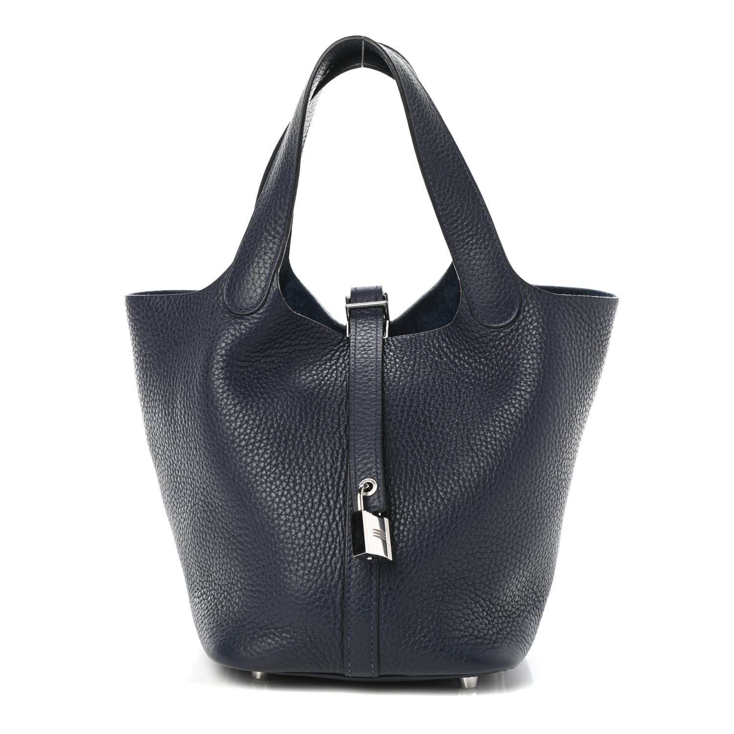 Hermes Taurillon Clemence Picotin Lock 18 PM Bleu Nuit 1 of 10