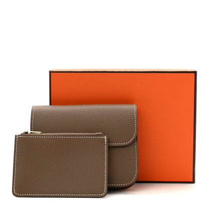 Hermes Epsom Constance Slim Wallet Etoupe 9 of 9