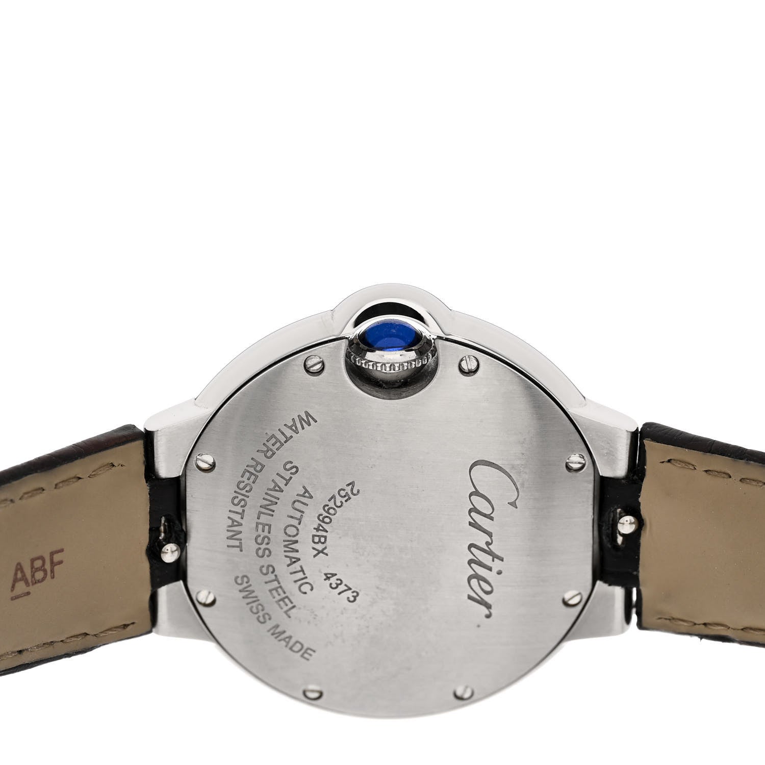 Cartier Stainless Steel Alligator 33mm Ballon Bleu De Cartier Automatic Watch 4 of 6
