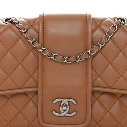 Chanel Lambskin Quilted Elementary Chic Flap Brown 8 of 10