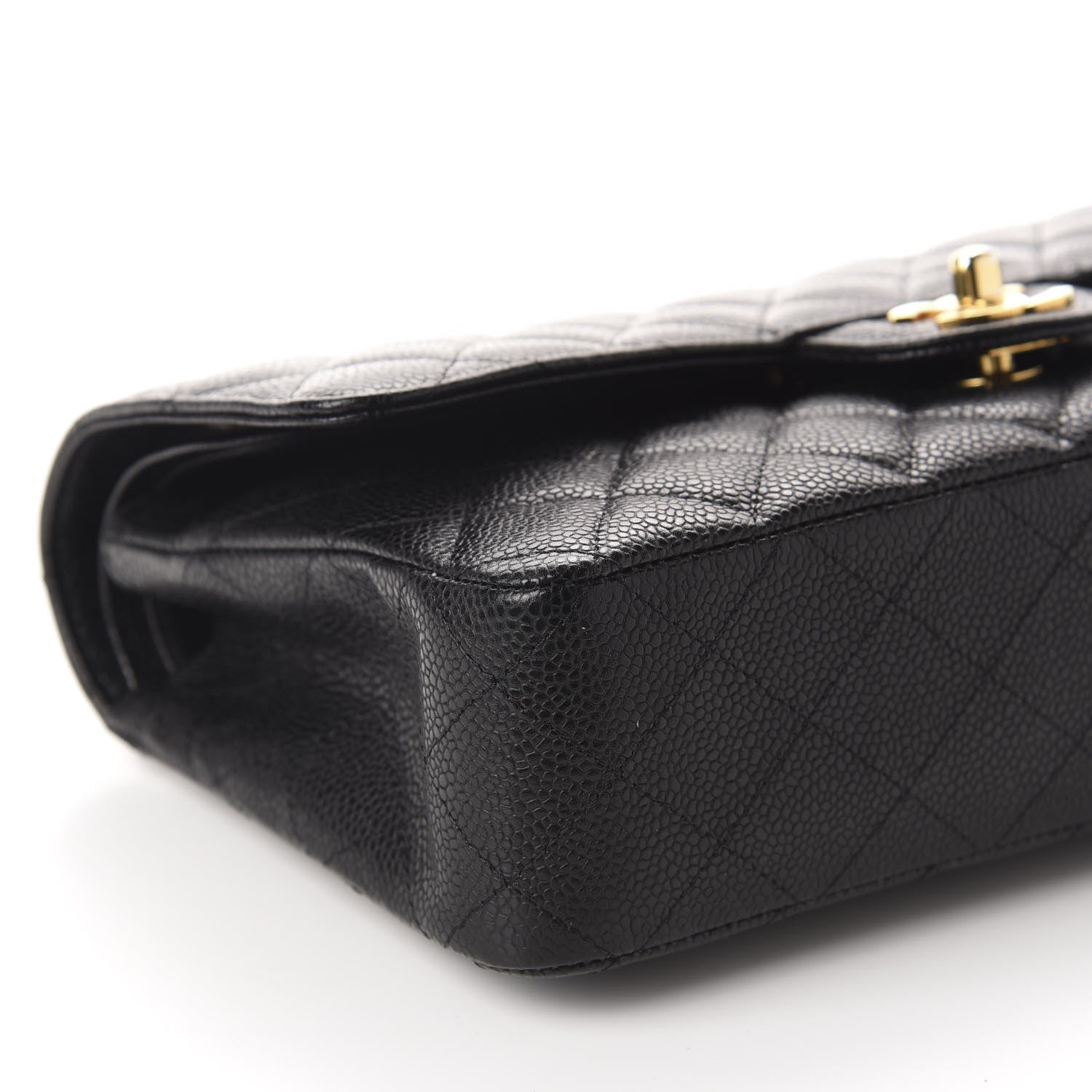 Chanel Caviar Quilted Medium Double Flap Black 6 of 11