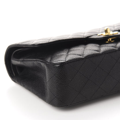 Chanel Caviar Quilted Medium Double Flap Black 6 of 11