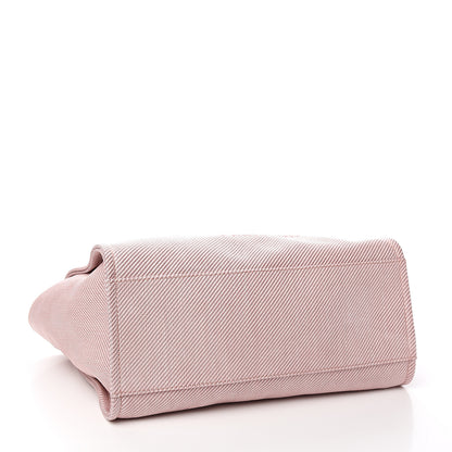 Chanel Mixed Fibers Calfskin Medium Deauville Tote Rose Pink 3 of 10