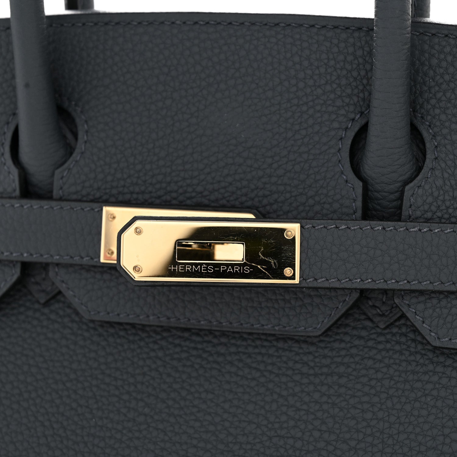 Hermes Togo Birkin 30 Gris Misty 12 of 14