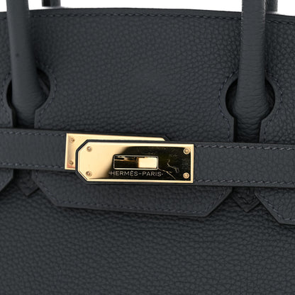 Hermes Togo Birkin 30 Gris Misty 12 of 14