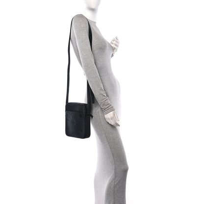 MCM Nappa Maxi Monogram Mini Klassik Crossbody Black 2 of 10