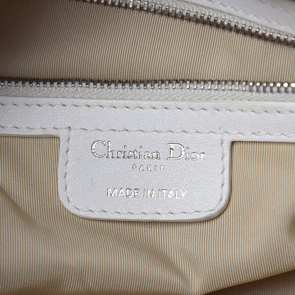 Christian Dior Lambskin Pony Hair Medium Le Trente Tote White 8 of 16