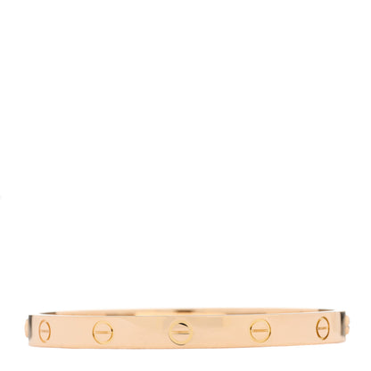Cartier 18K Pink Gold LOVE Bracelet 17 2 of 3