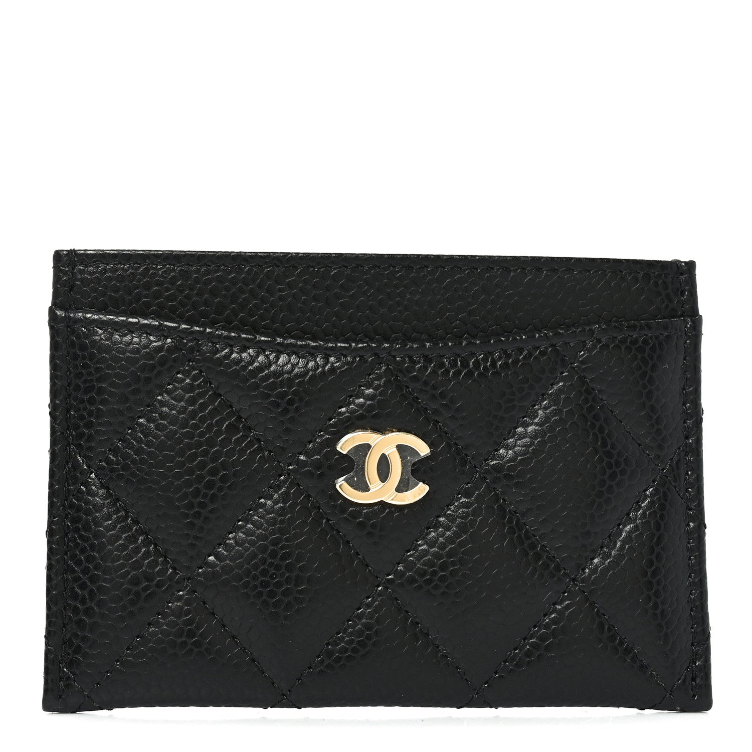 Chanel Caviar Quilted Card Holder Black 1 of 8