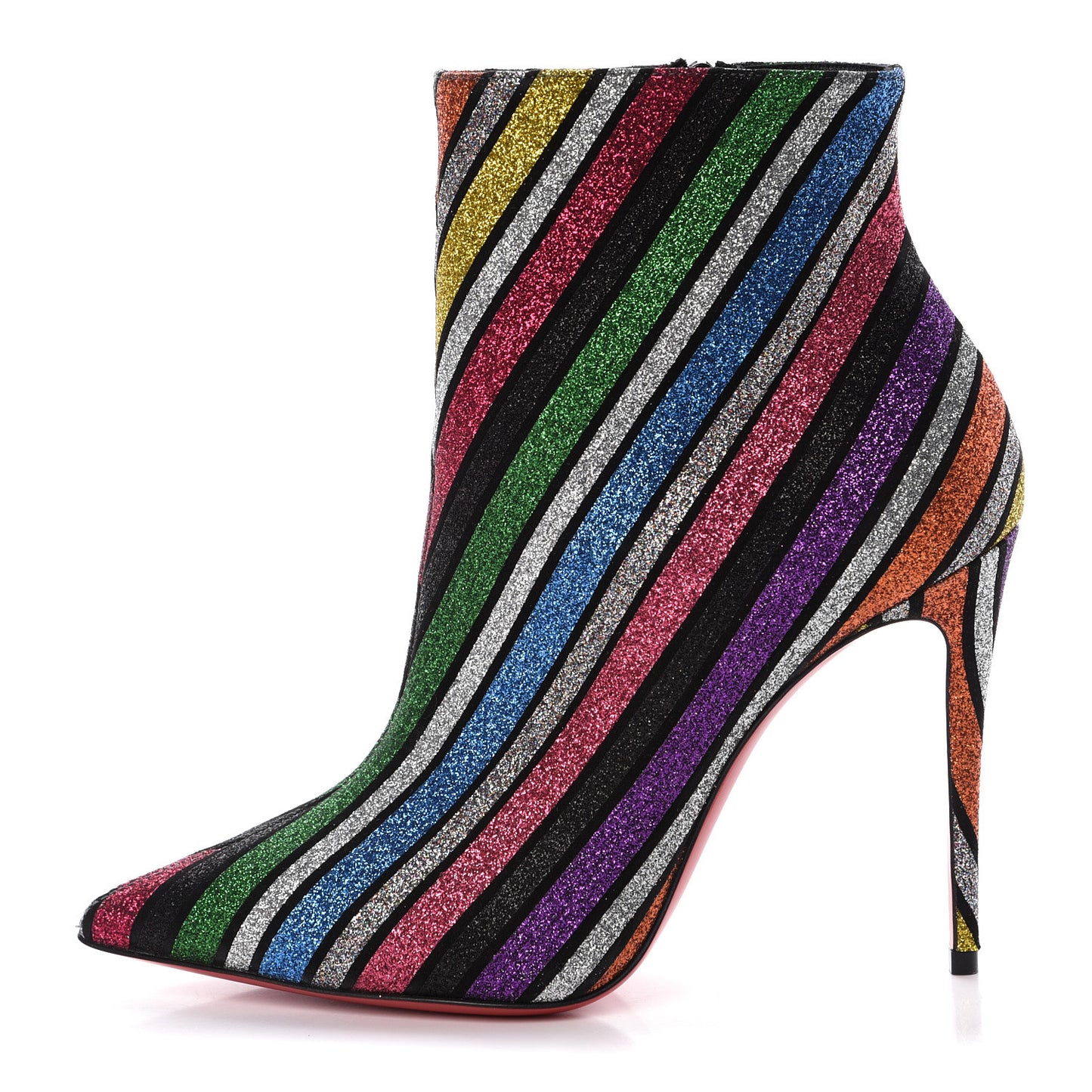 Suede Stripyglitter So Kate Booty 100 Ankle Boots 36 Multi