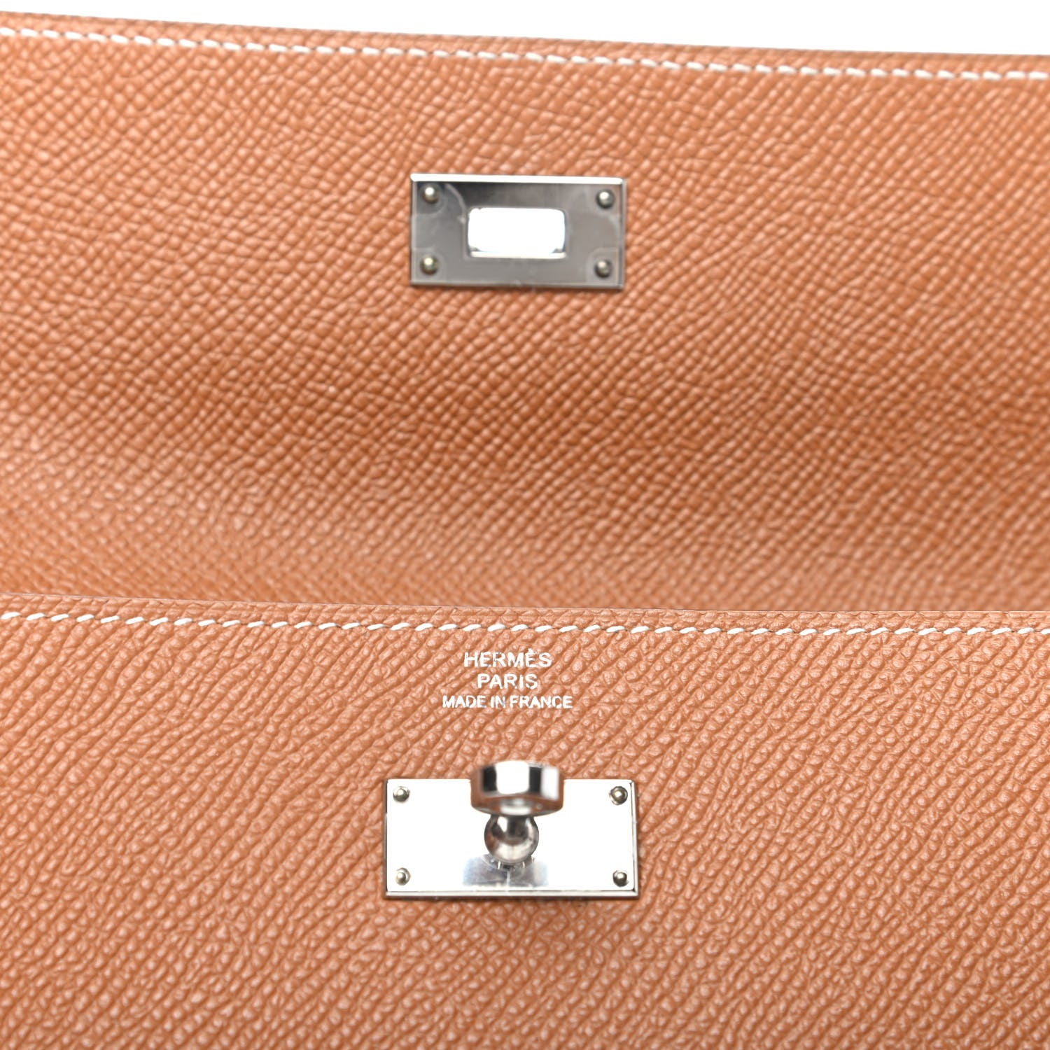 Hermes Epsom Kelly Longue Wallet Gold 6 of 8