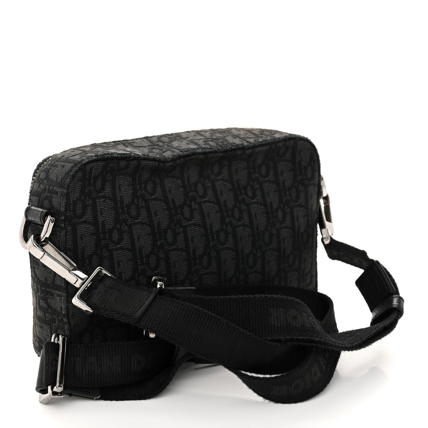 Christian Dior HOMME Oblique Safari Messenger Black 1726796