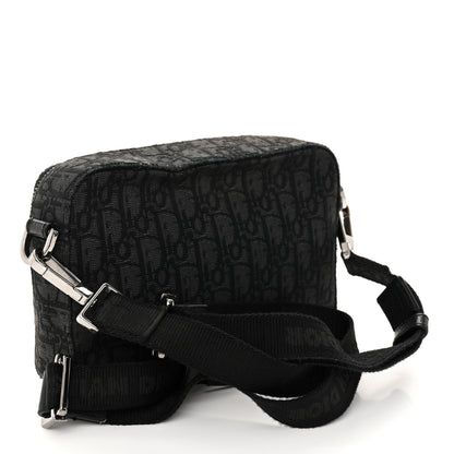 Christian Dior HOMME Oblique Safari Messenger Black 3 of 11