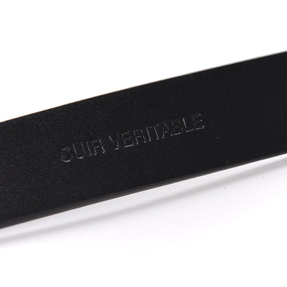 Chanel Calfskin Crystal CC Belt 85 34 Black 6 of 8