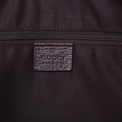 Gucci Monogram Large Abbey Tote Dark Brown 6 of 13