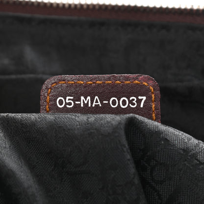 Christian Dior Suede Gaucho Double Saddle Bag Burgundy 7 of 14