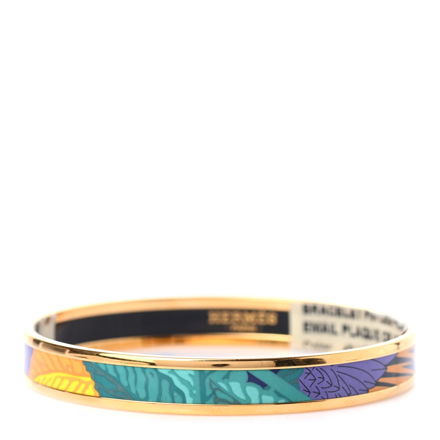 Enamel Printed Narrow Vie D Artiste Bracelet 65