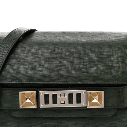 Proenza Schouler New Linosa Mini PS11 Classic Shoulder Bag Military 8 of 13
