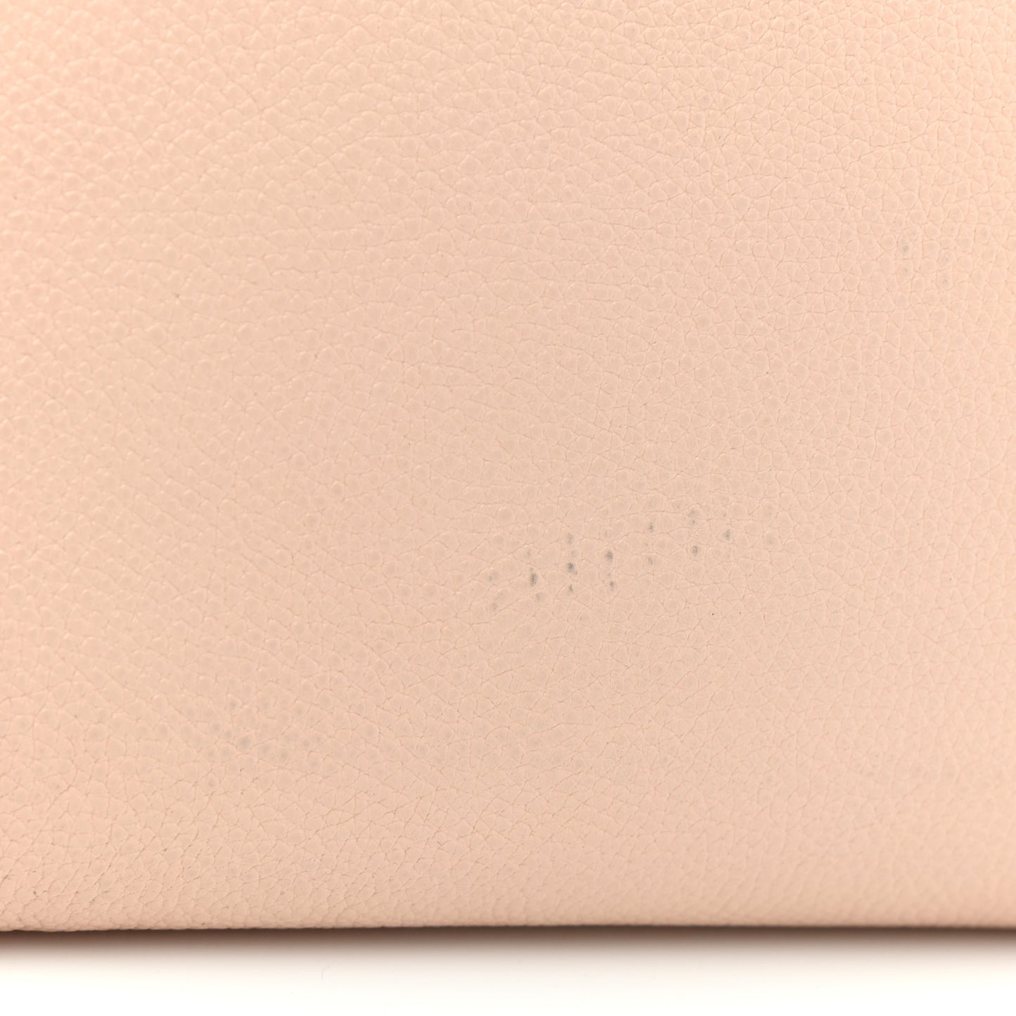 Grained Calfskin Joe Clutch Cement Pink
