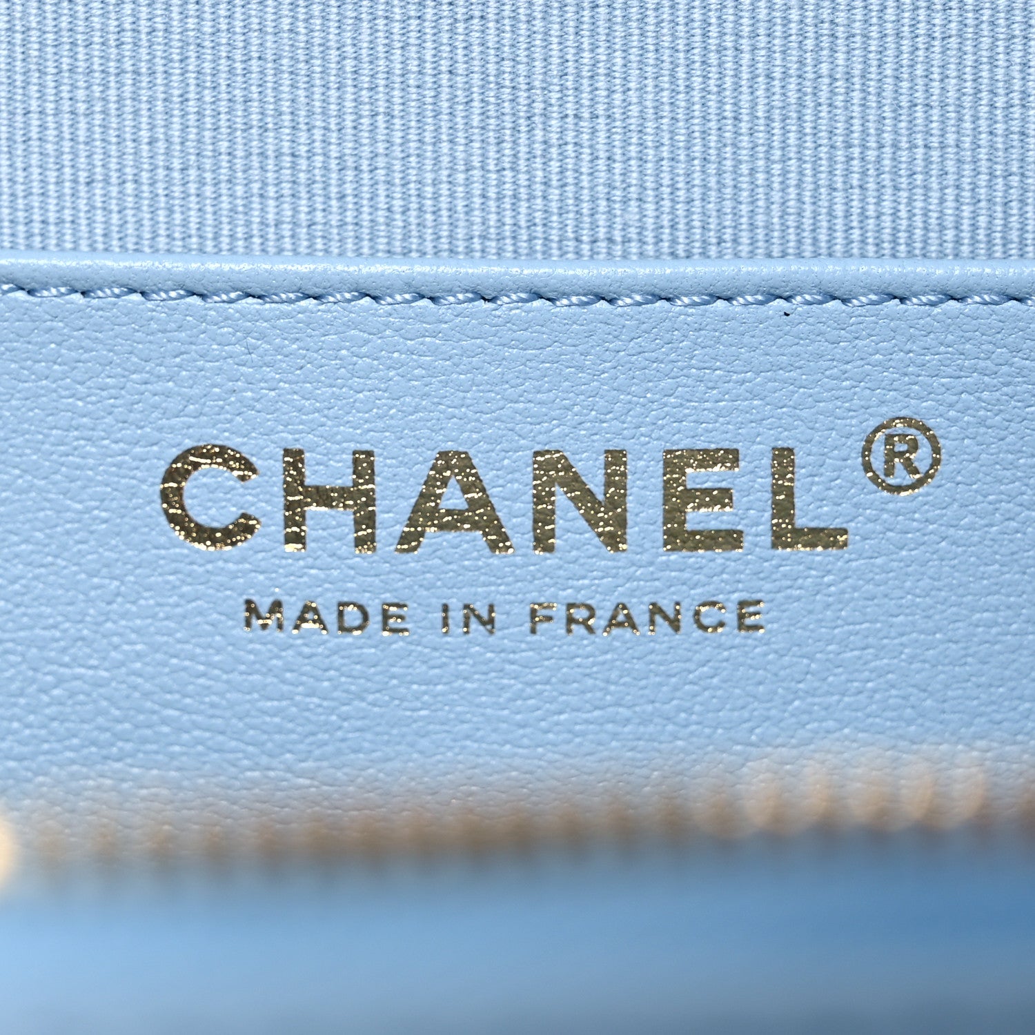 Chanel Lambskin Quilted CC In Love Heart Bag Light Blue 8 of 16