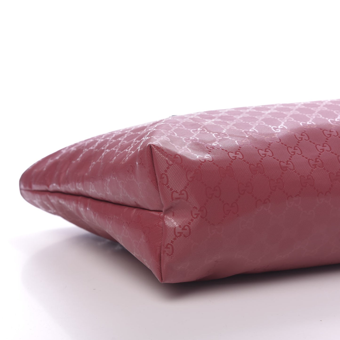 Imprime Monogram Large Zippered Shopping Tote Rose Blush