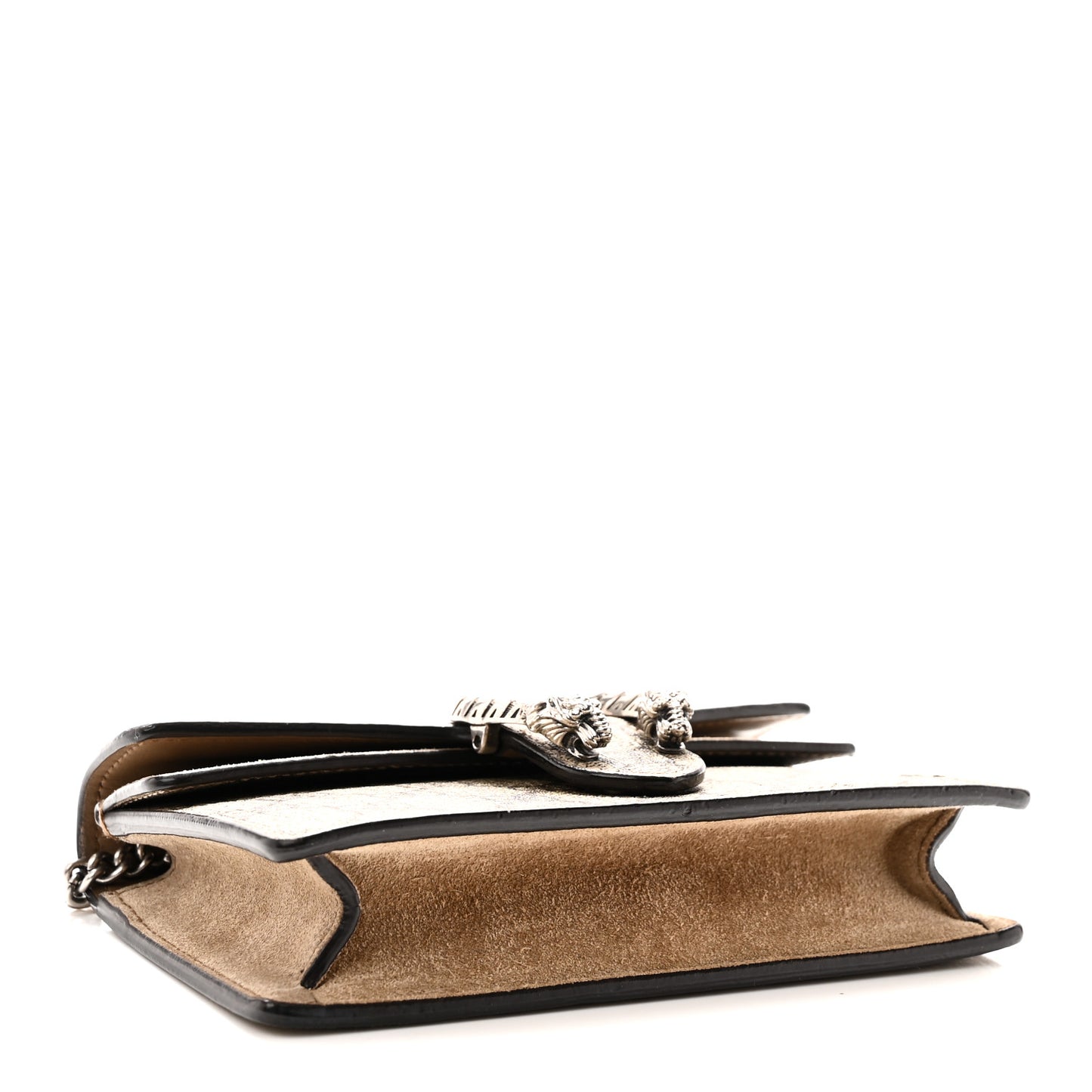 GG Supreme Monogram Super Mini Dionysus Shoulder Bag Taupe