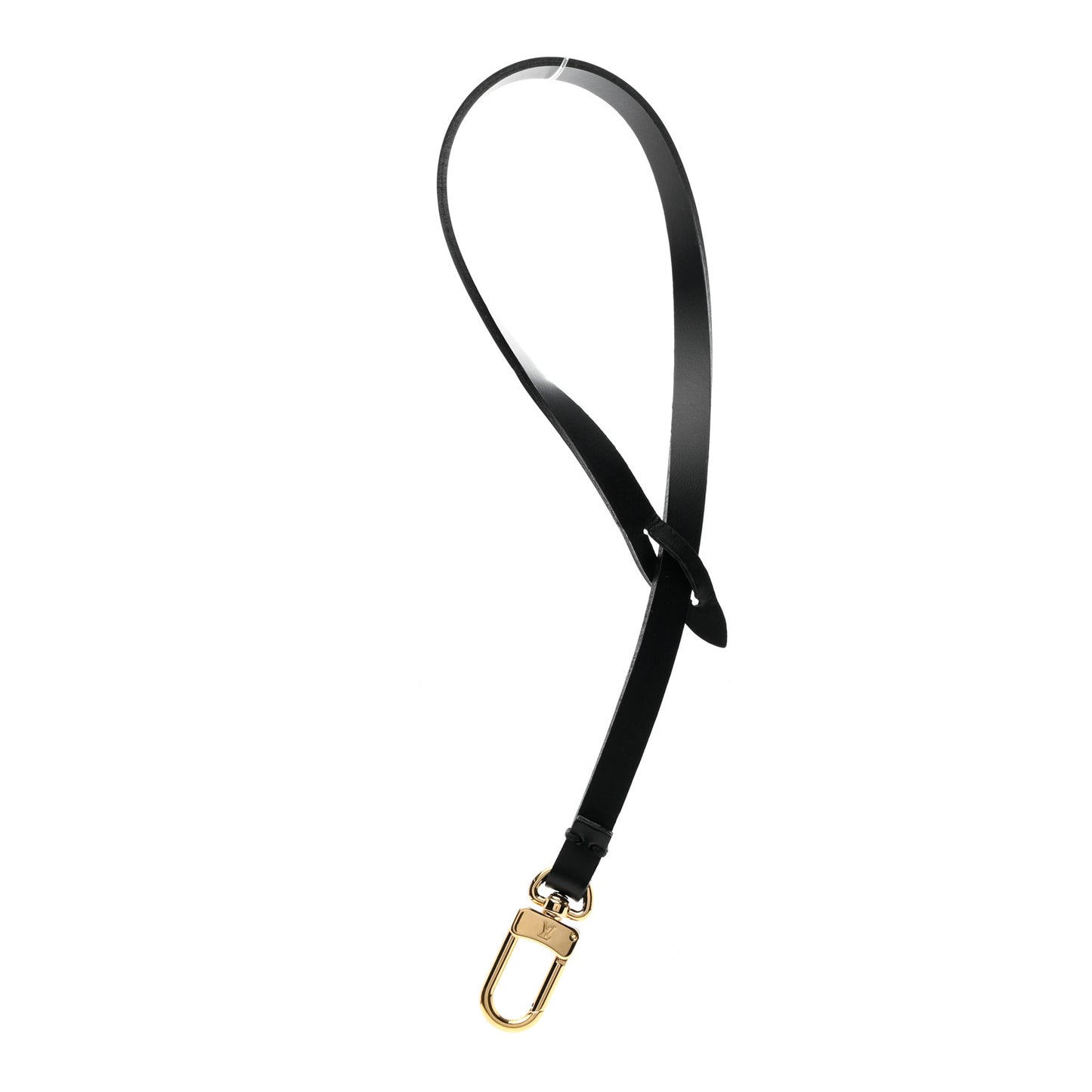 Calfskin Pochette Accessories Strap Black