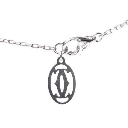 Cartier 18K White Gold Diamond LM D'Amour Pendant Necklace 4 of 5