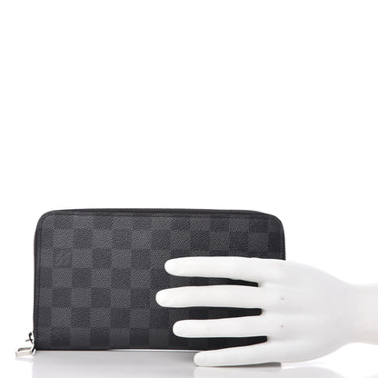 Louis Vuitton Damier Graphite Zippy Organizer Wallet 2 of 8