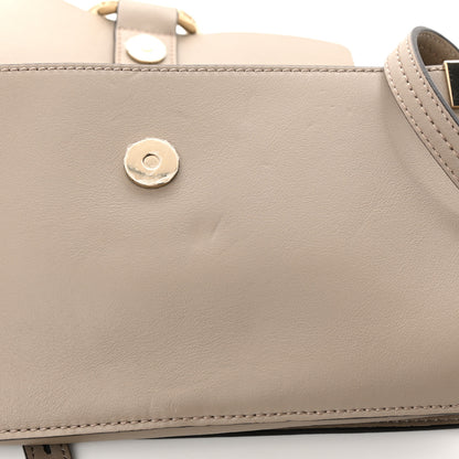 Chloe Suede Calfskin Small Faye Shoulder Bag Motty Grey 10 of 10