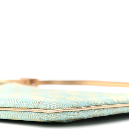 Gucci Monogram Pochette Blue 9 of 10