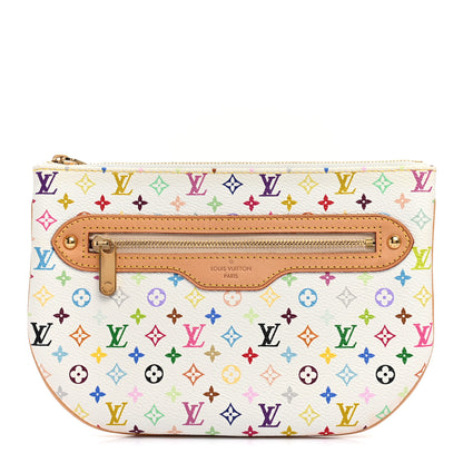 Louis Vuitton Monogram Multicolor Pochette Plate GM White 1 of 11