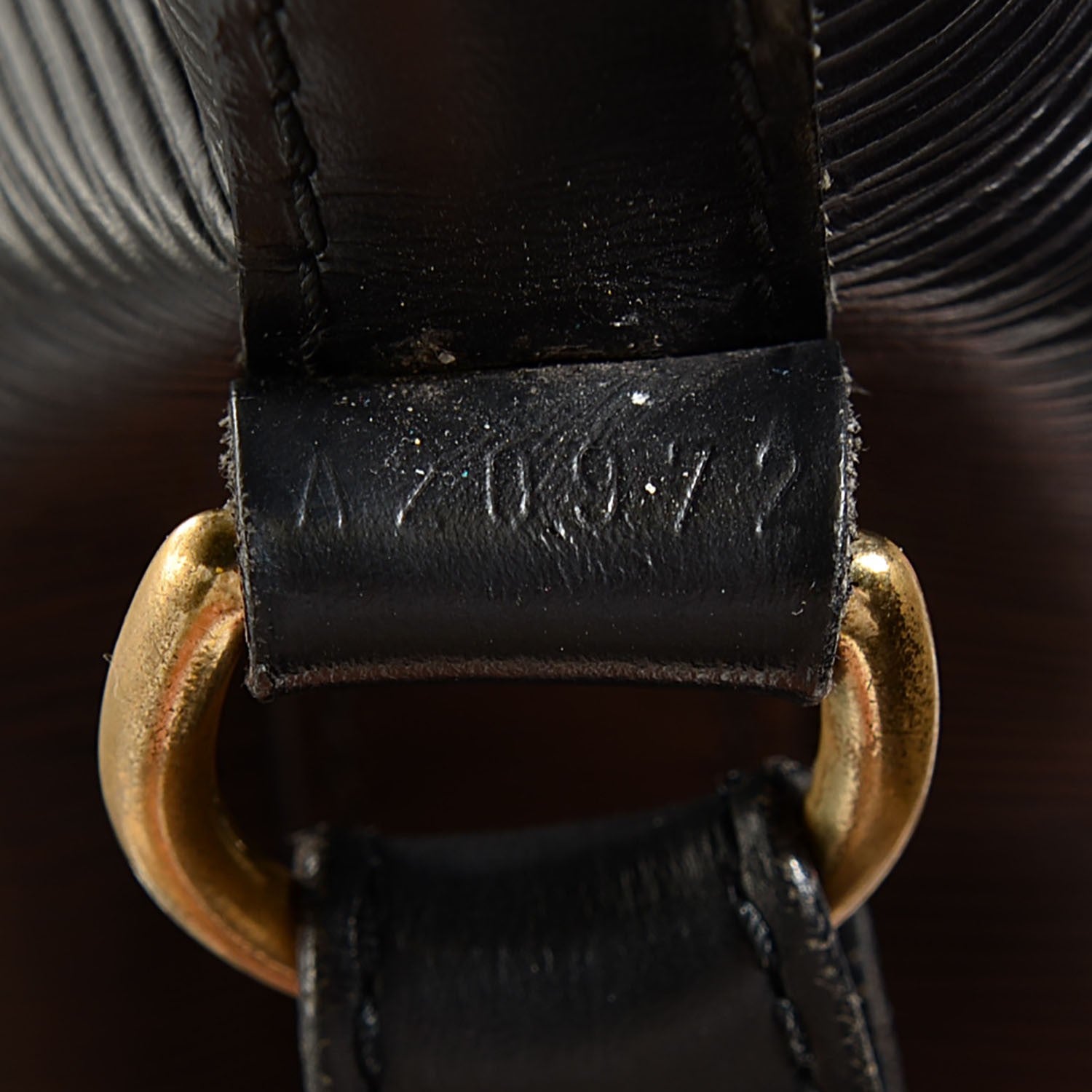 Louis Vuitton Epi Petit Noe Black 7 of 7
