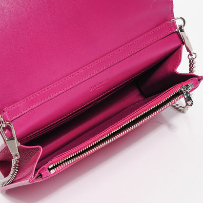 Givenchy Sugar Goatskin Pandora Chain Wallet Orchid Purple 6 of 7