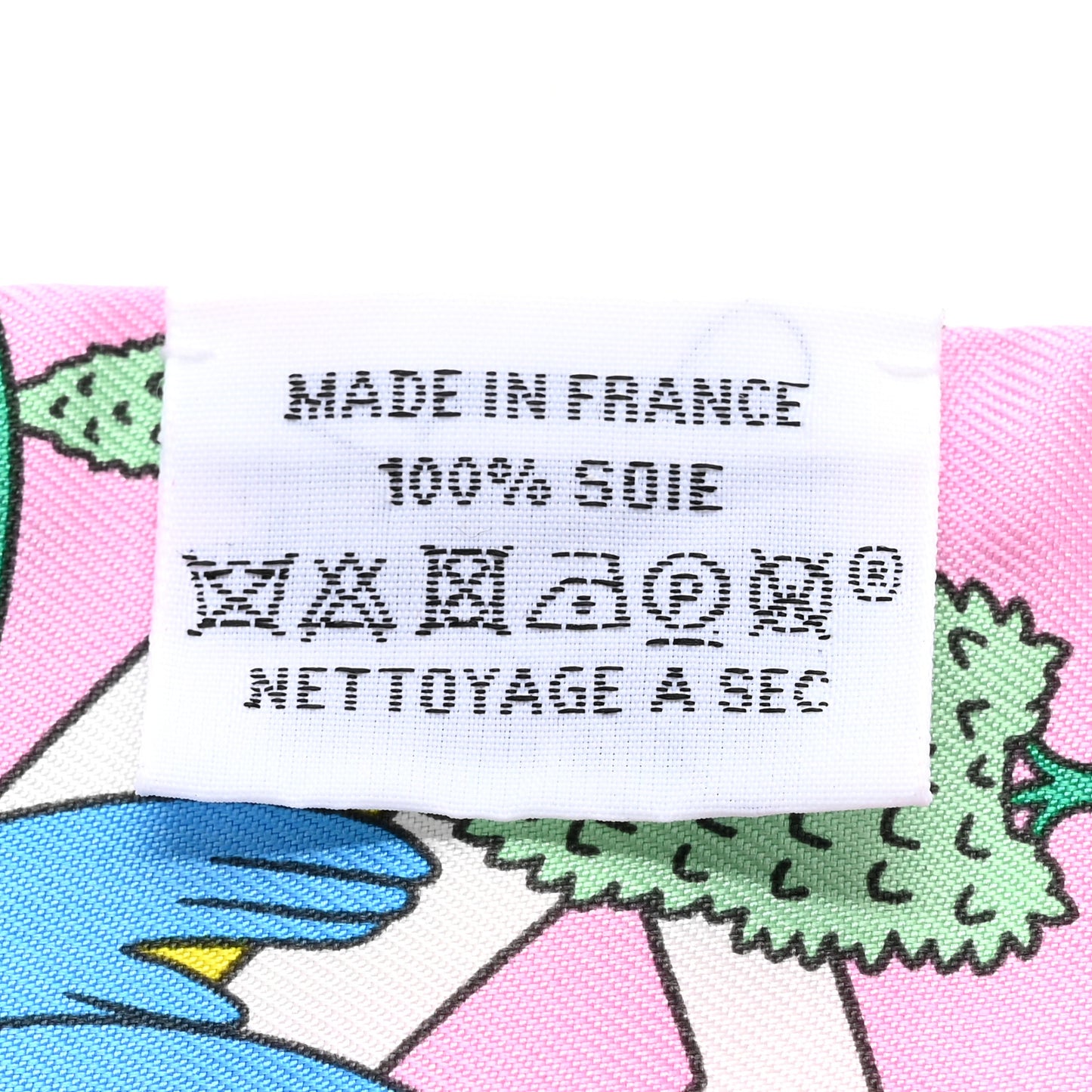 Silk Les Nouveaux Amoureux de Paris Twilly Rose Buvard White Vert