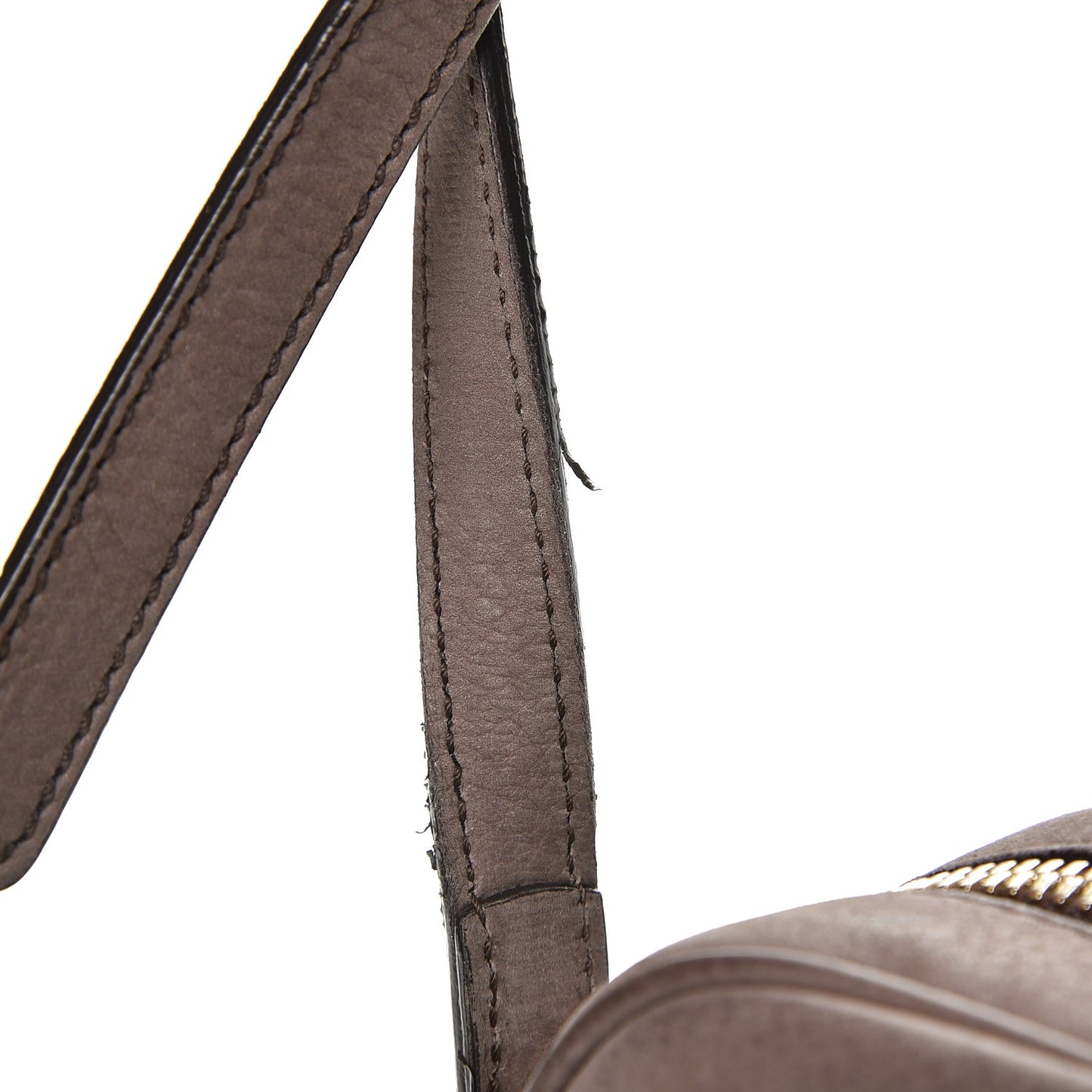 Vitello Range Small Soho Disco Bag Grey Field