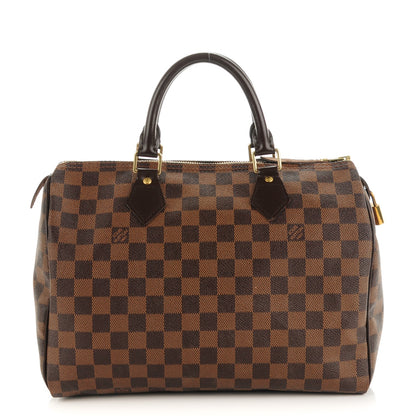 Louis Vuitton Damier Ebene Speedy 30 1 of 7