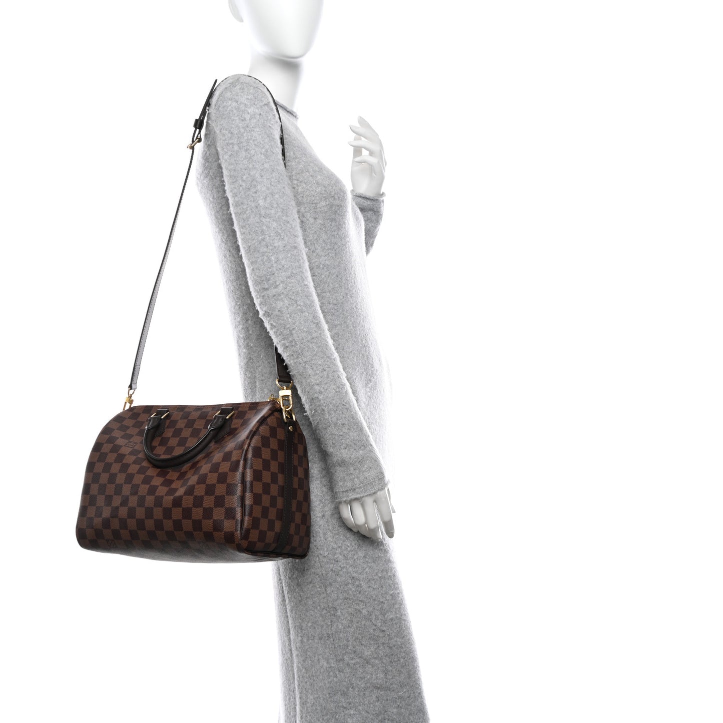 Damier Ebene Speedy Bandouliere 30