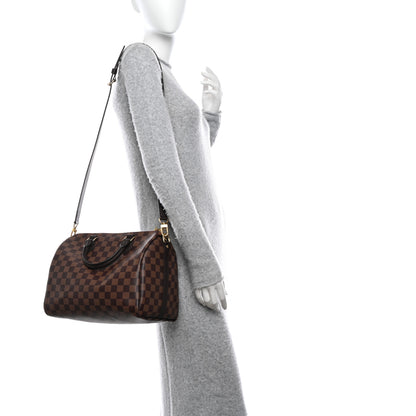 Louis Vuitton Damier Ebene Speedy Bandouliere 30 2 of 9