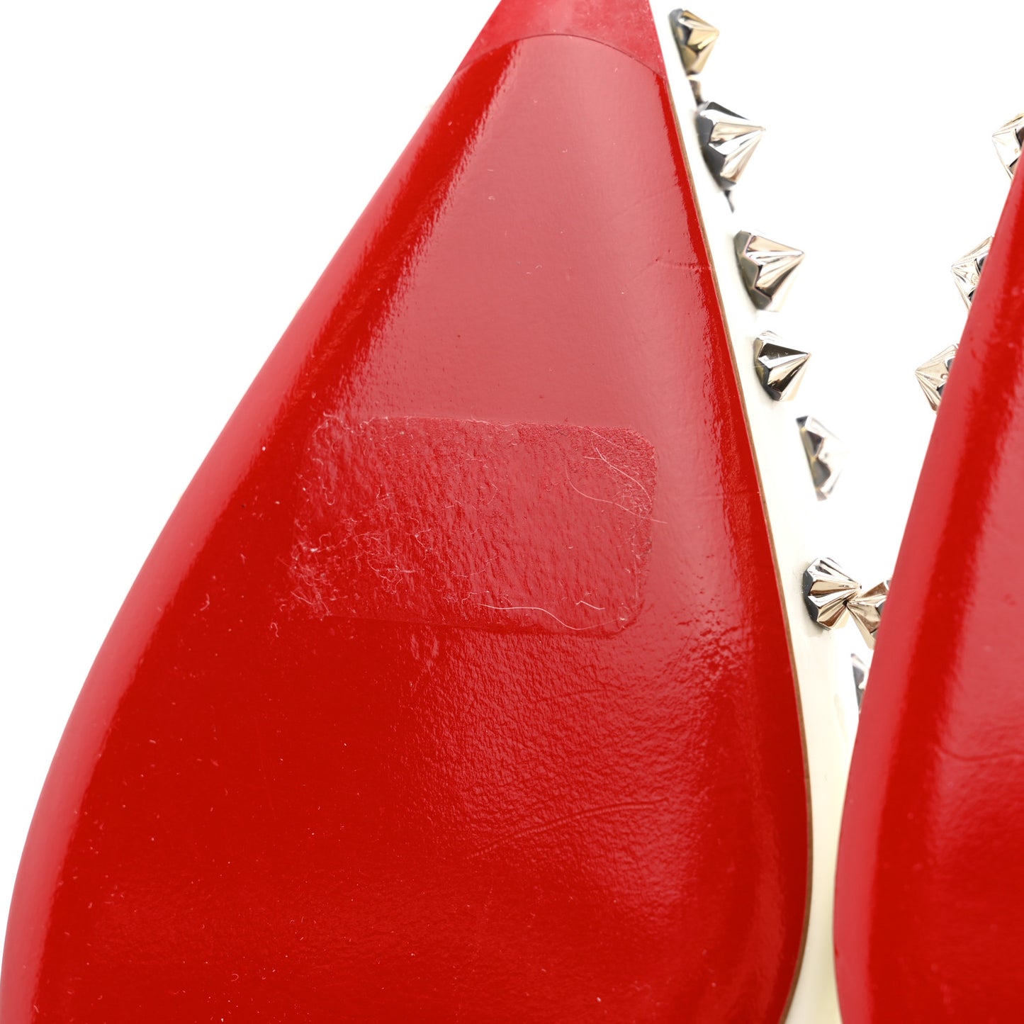 Patent Drama Sling Flats 35.5 Latte Silver