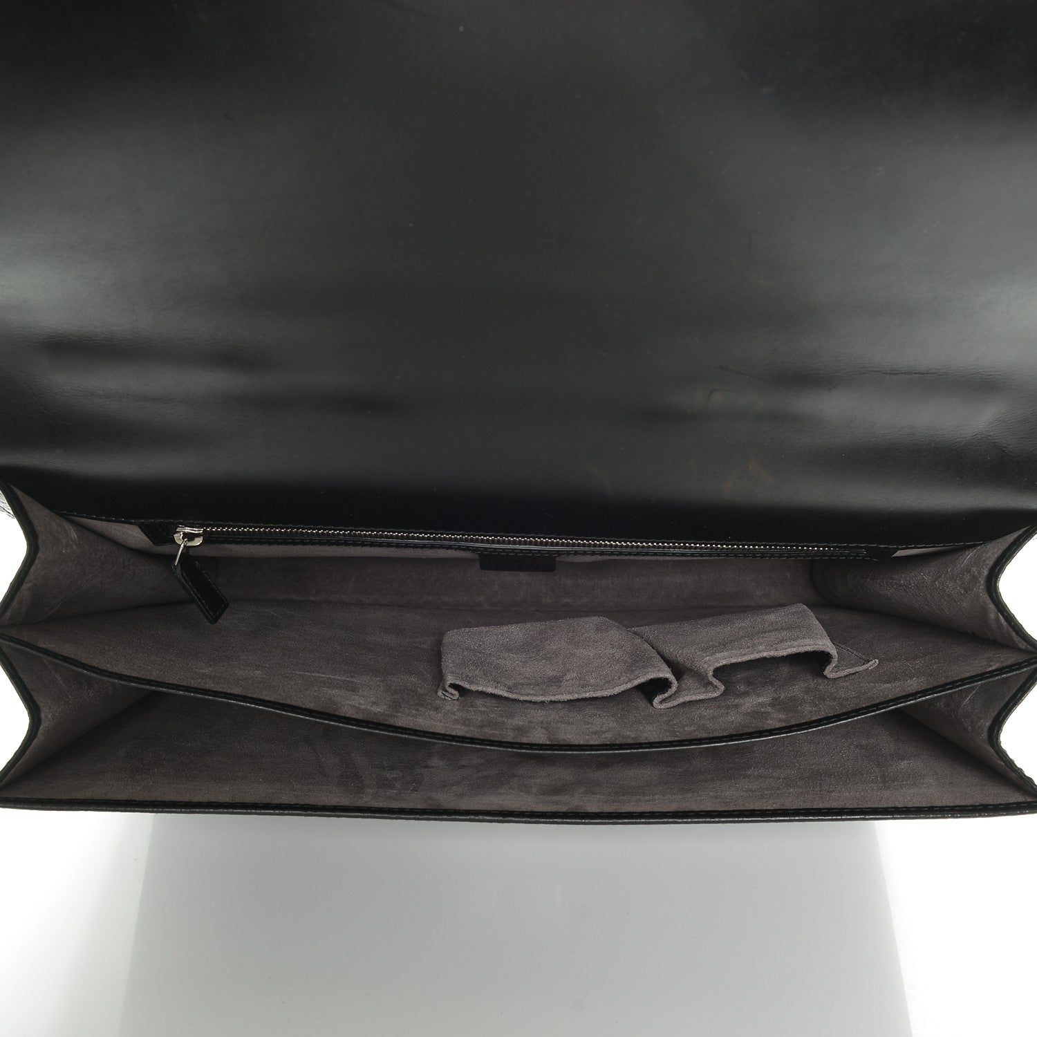 Gucci Diamante Double Gusset Briefcase Black 5 of 6