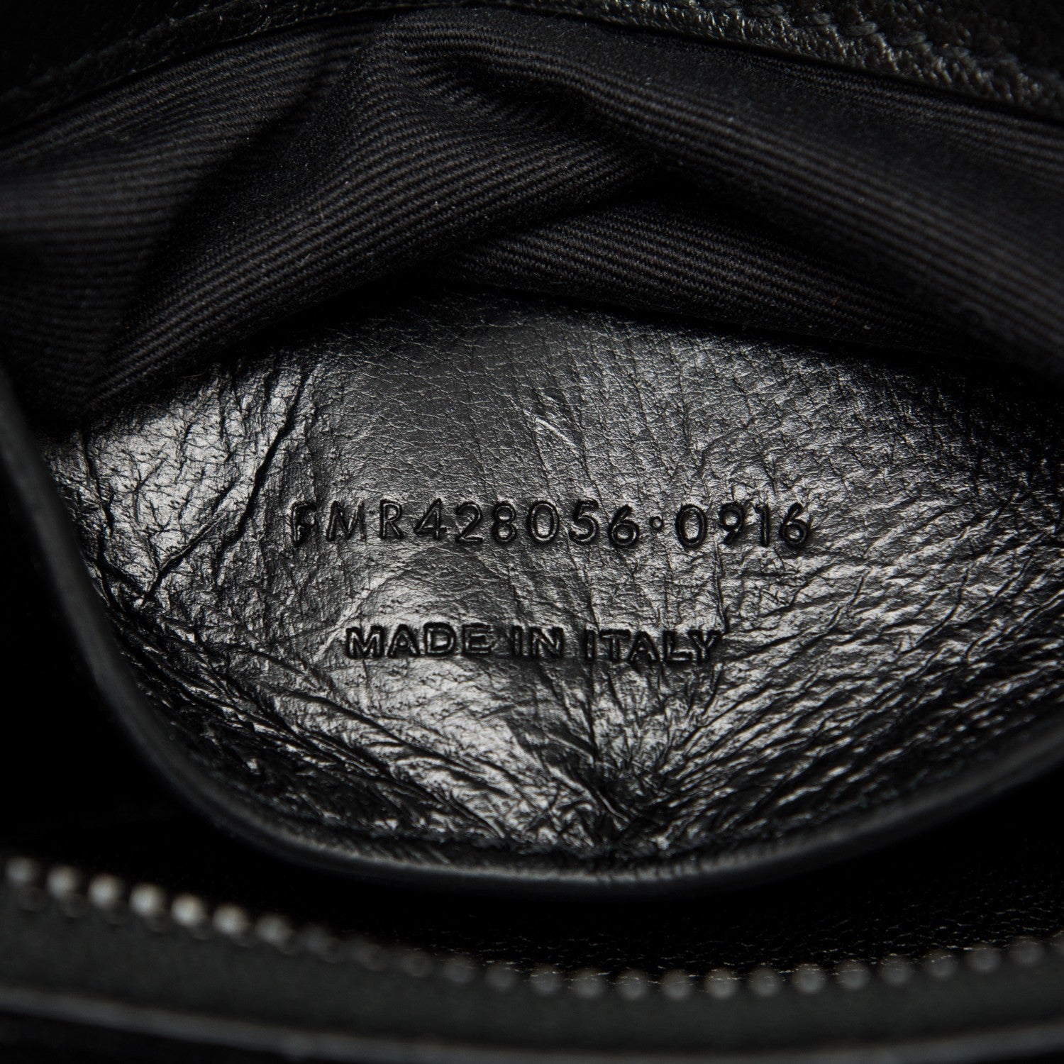 Saint Laurent Sheepskin Matelasse Chevron Monogram Medium College Bag Black 10 of 10
