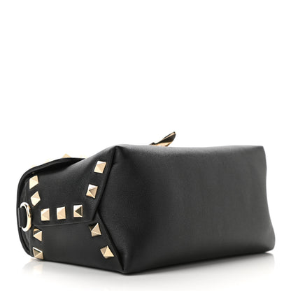 Valentino Garavani Vitello Mini Rockstud Crossbody Bag Black 4 of 9