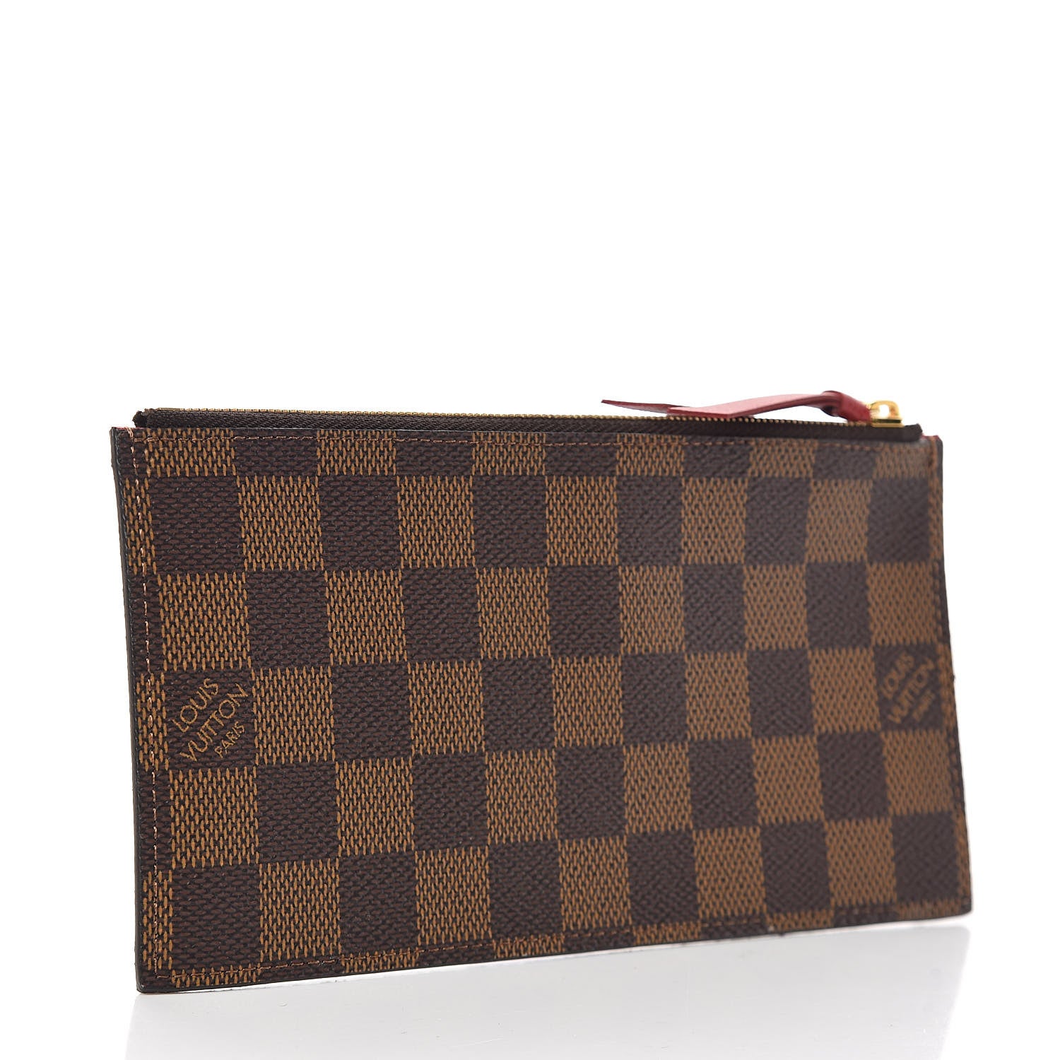 Louis Vuitton Damier Ebene Felicie Chain Wallet Zippered Insert 3 of 6