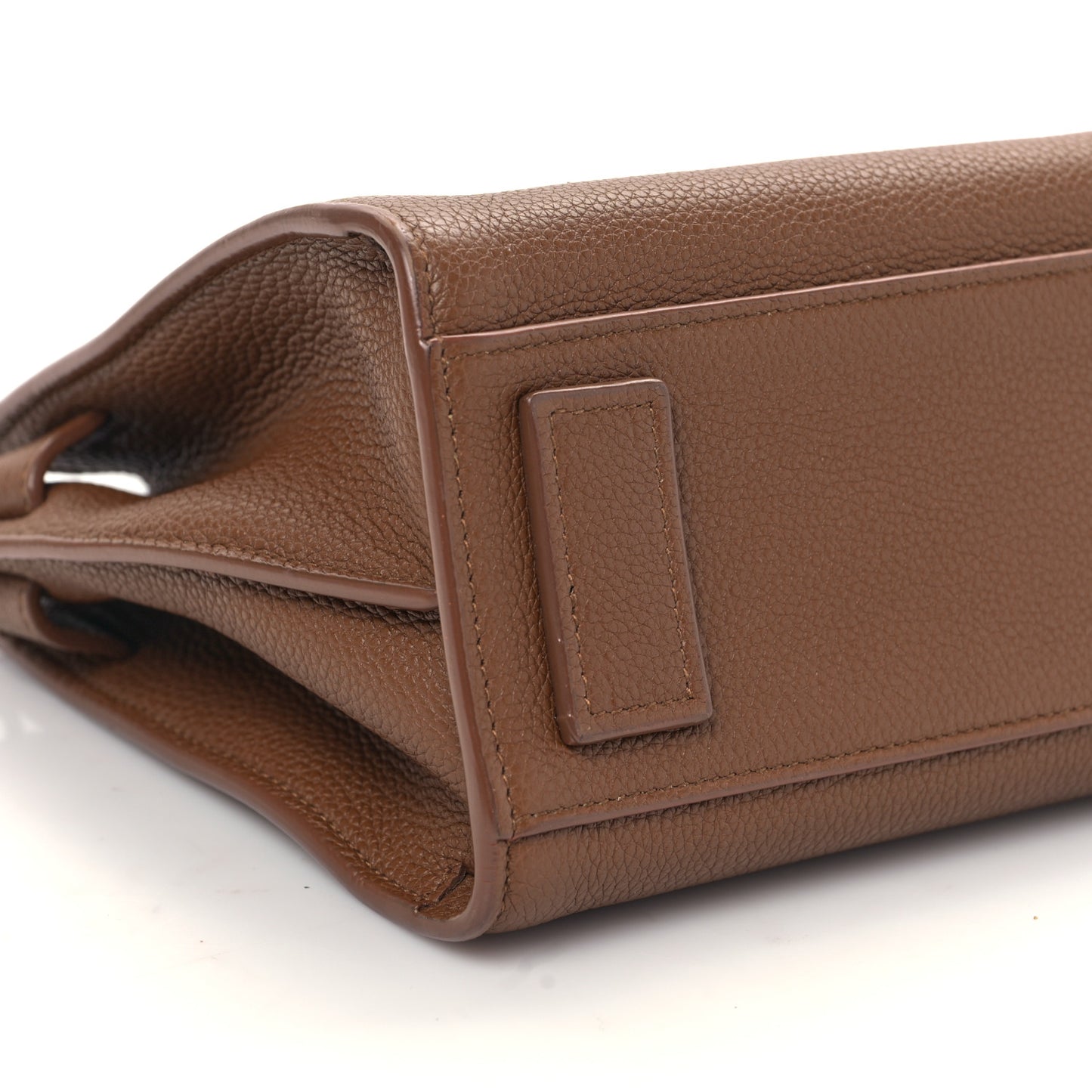 Grained Calfskin Nano Supple Sac De Jour Moka