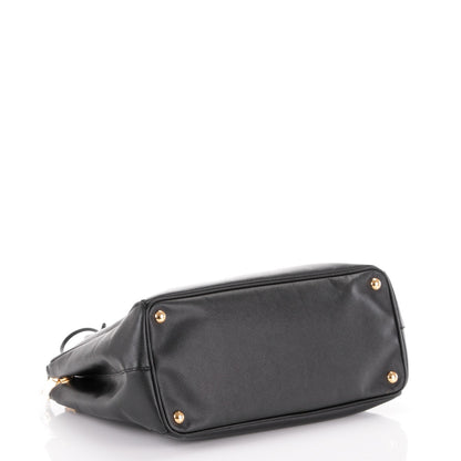Prada Saffiano Medium Galleria Double Zip Tote Black 5 of 10