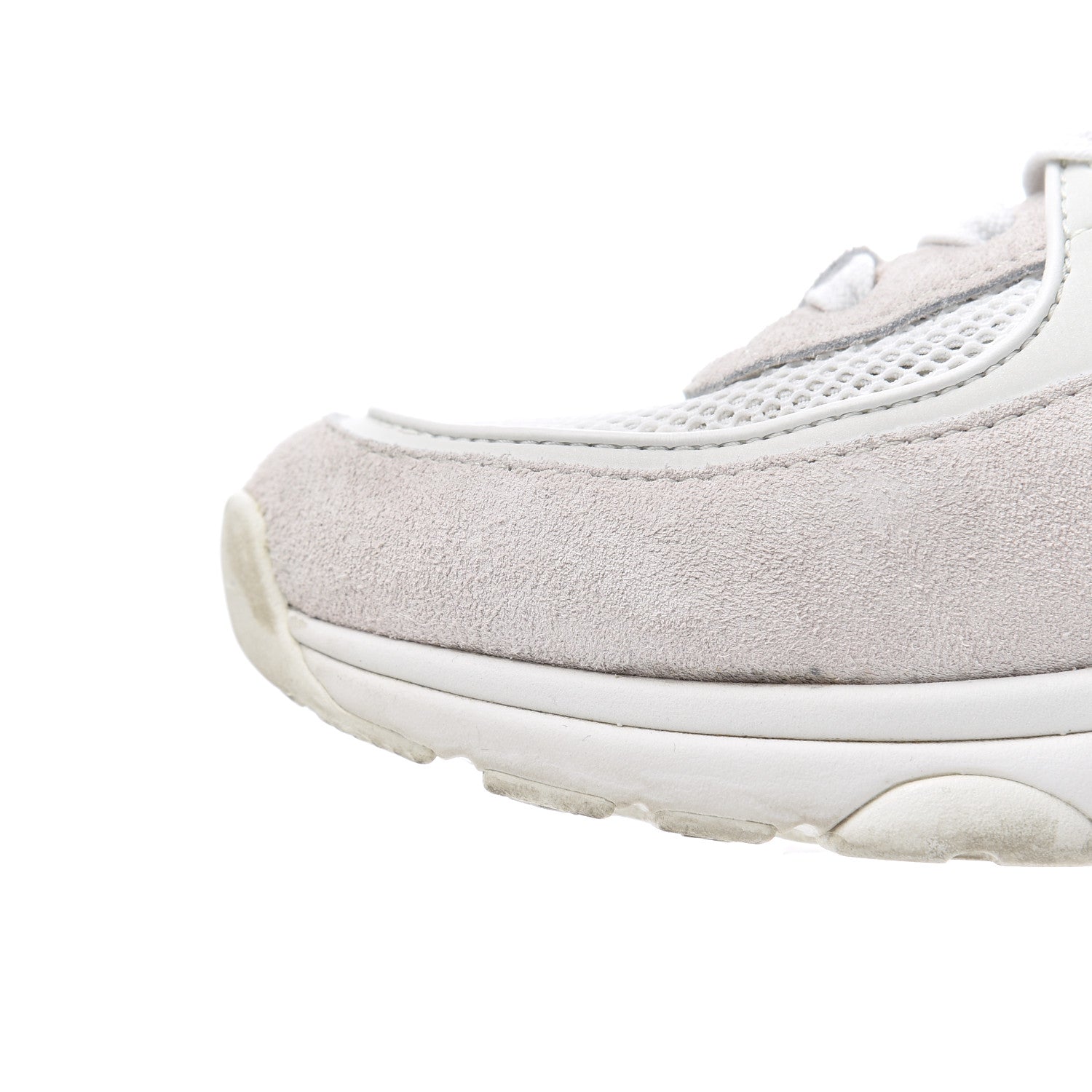 Chanel Suede Calfskin CC Sneakers 38.5 Pink White 20 of 29