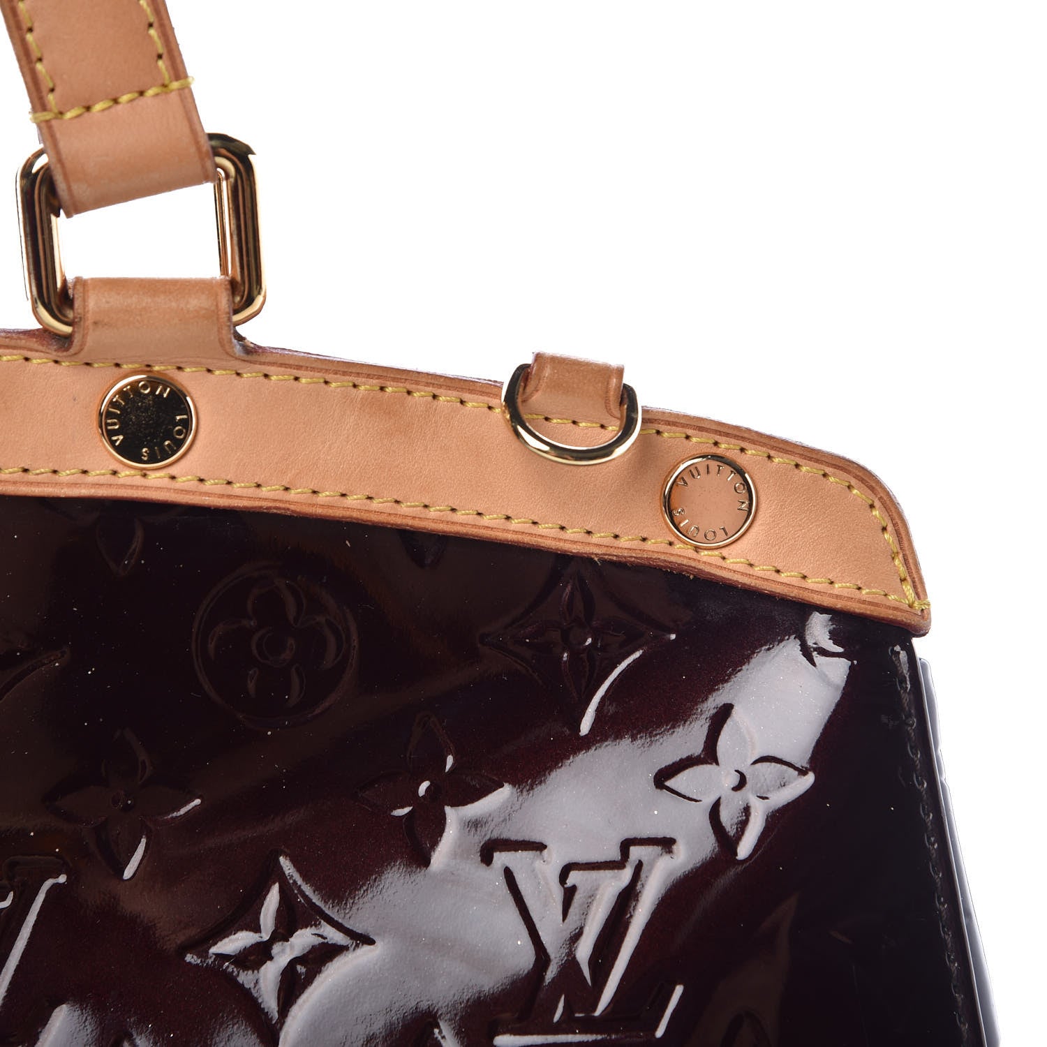 Louis Vuitton Vernis Brea GM Amarante 14 of 17