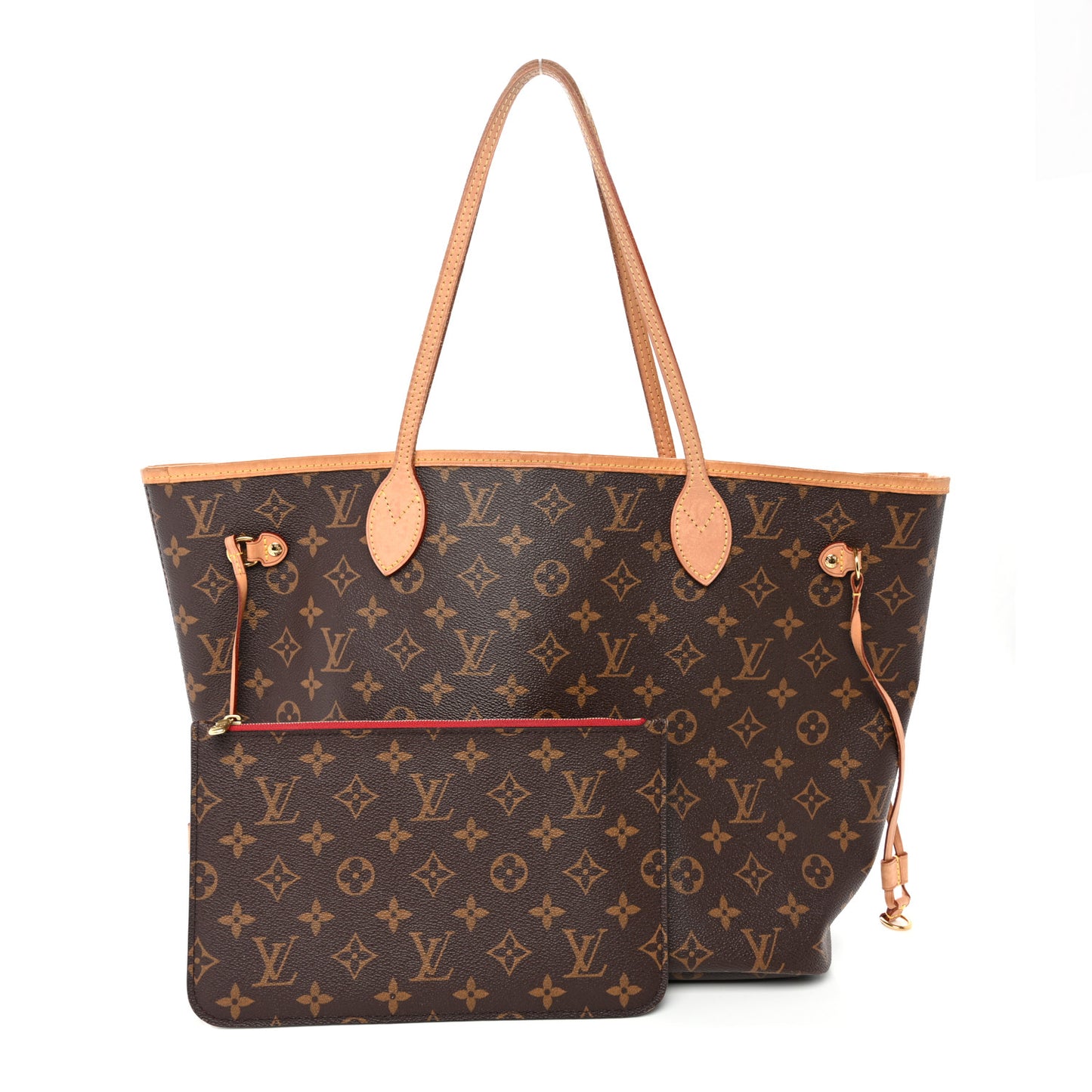 Monogram Neo Neverfull MM Cherry