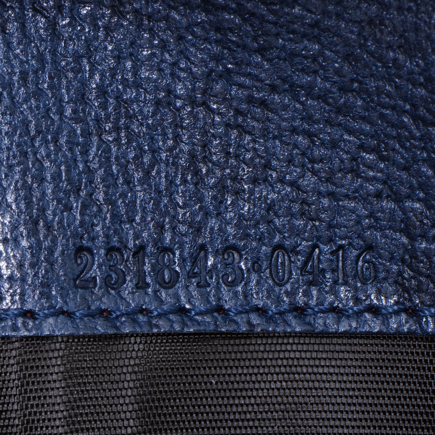 Leather Blondie Continental Wallet Royal Blue